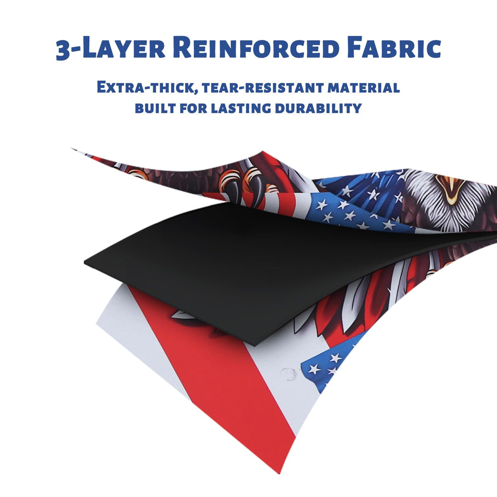 UQJE fabric texture and stitching showcasing durable, fade-resistant polyester