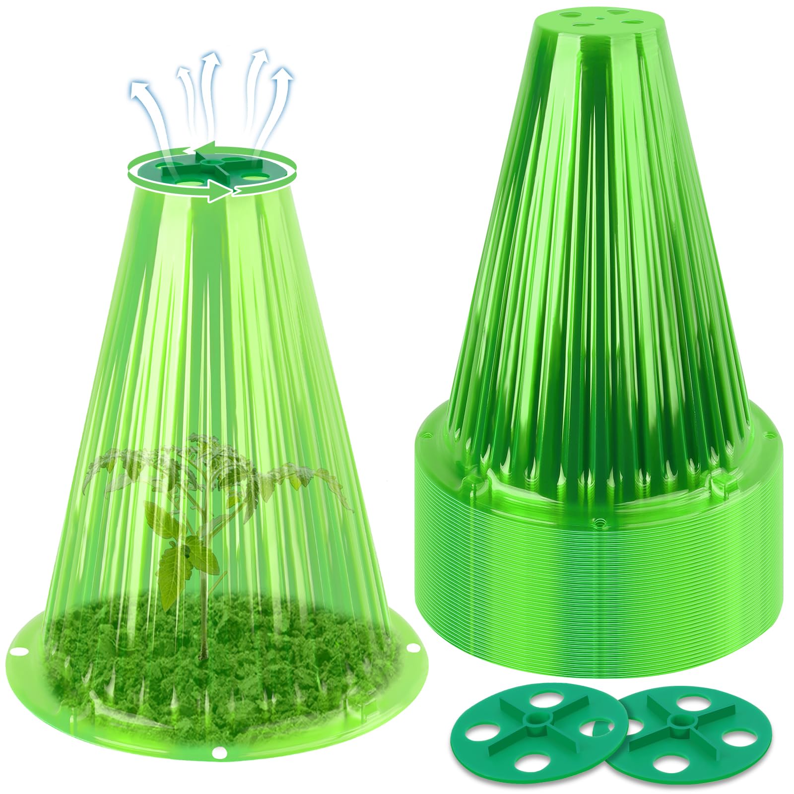 UQM front view of pack and single dome showing quantity and protection