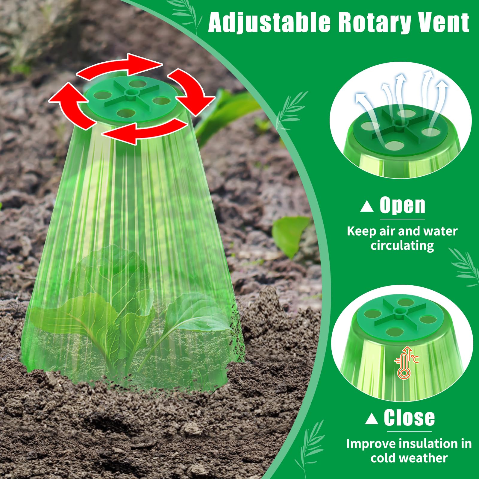 UQM transparent dome highlighting light transmission for healthy growth