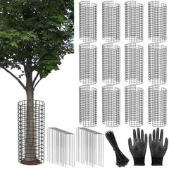 UQM front view of metal tree guard showing durable protection and peace of mind