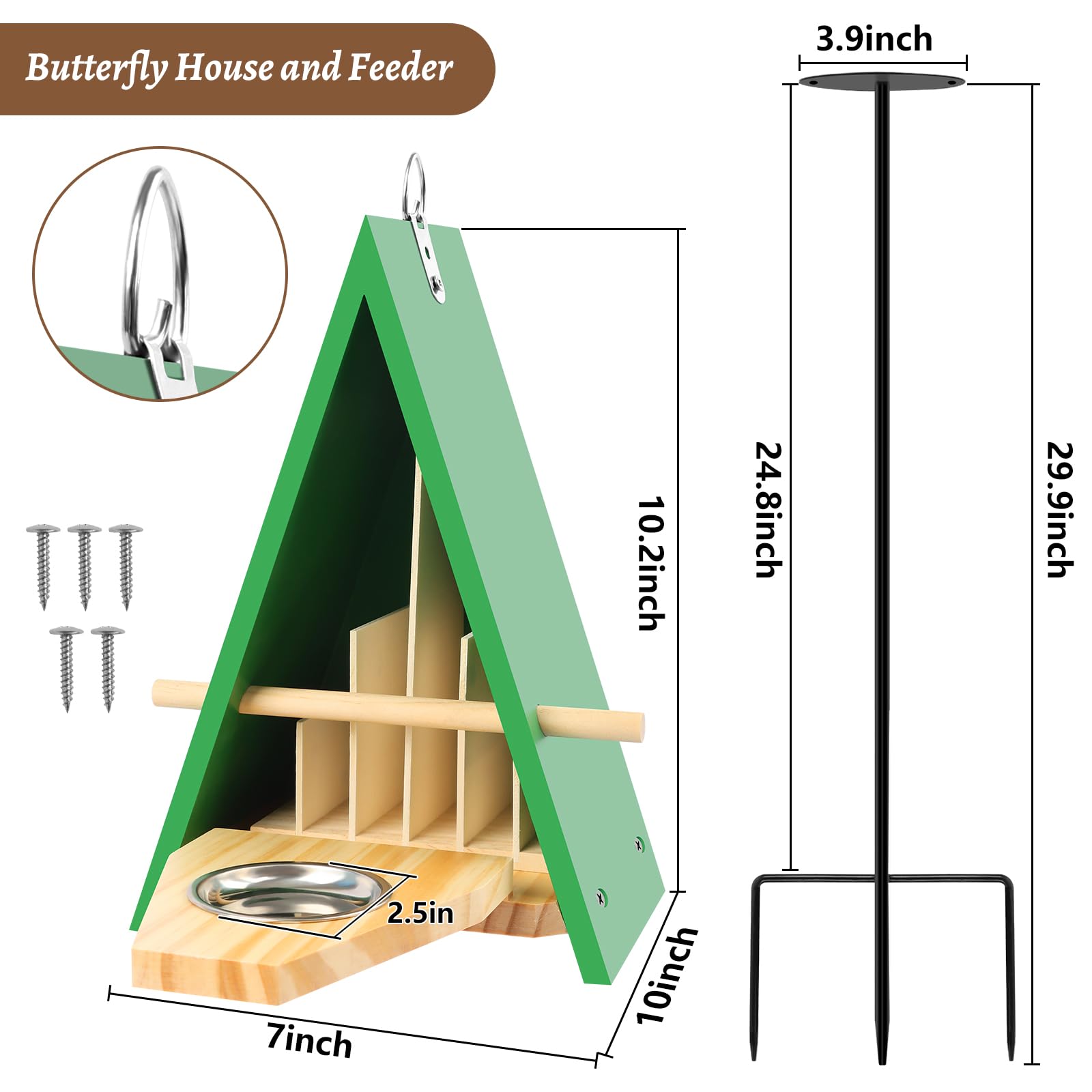 UQM wood grain detail on pine shelter, durable natural finish blends into garden