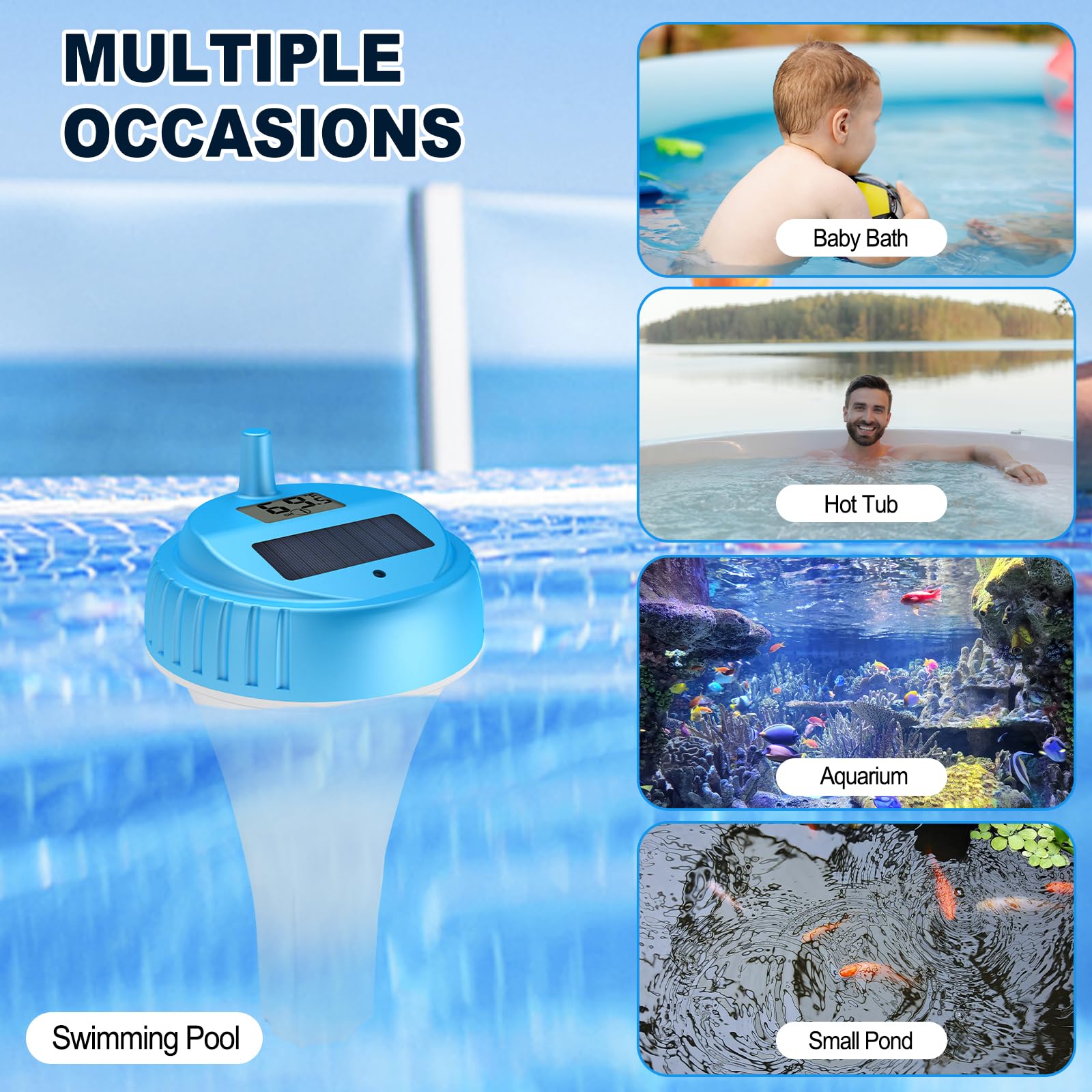 Urageuxy next to aquarium illustrating compatibility for fish tank temperature checks