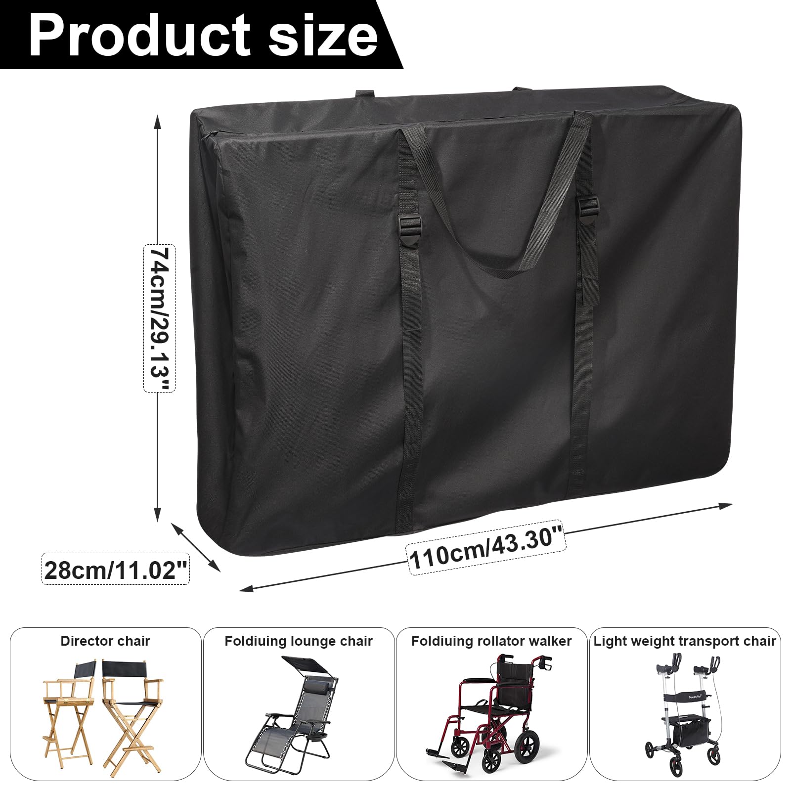 Uranshin closeup of long zipper for easy access and quick packing benefit
