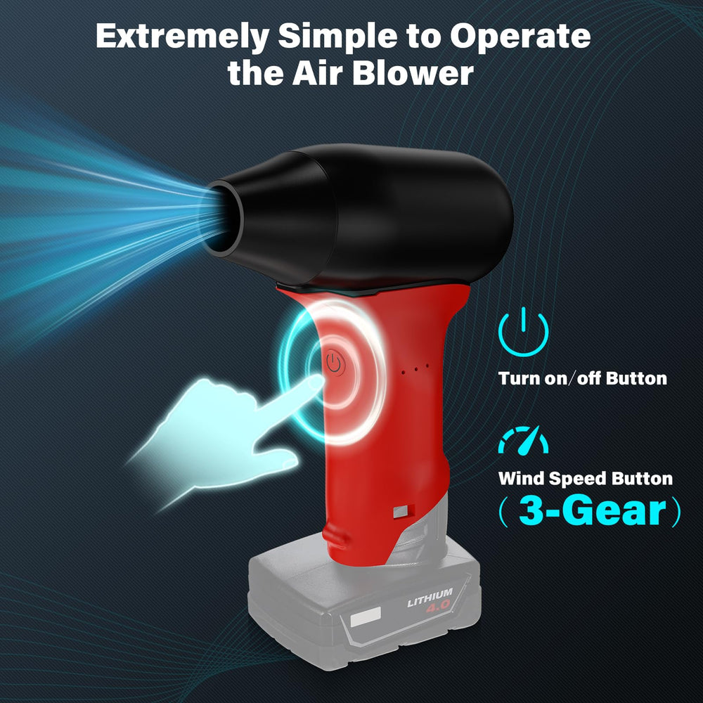 URUN Jet Fan Mini Blower removing pet hair from sofa for cleaner upholstery