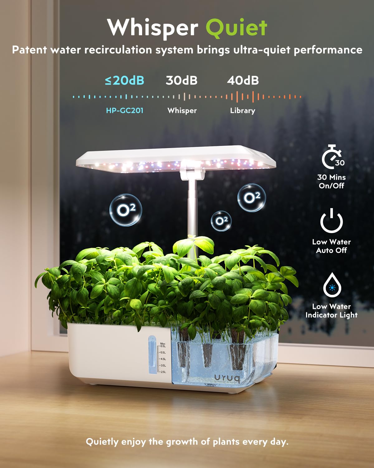 URUQ visible reservoir water-level window and blue low-water indicator for convenience