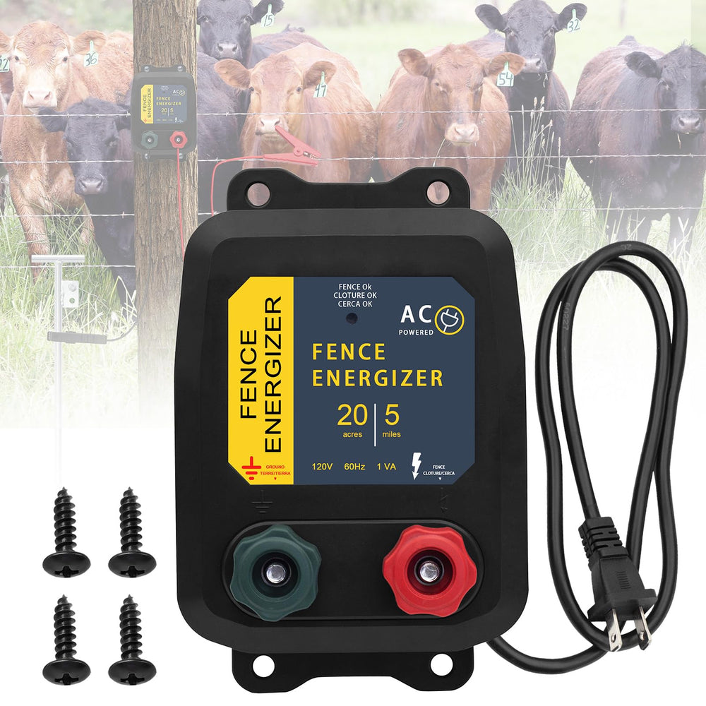 URYKEC front view of energizer showing compact case and plug benefits protection