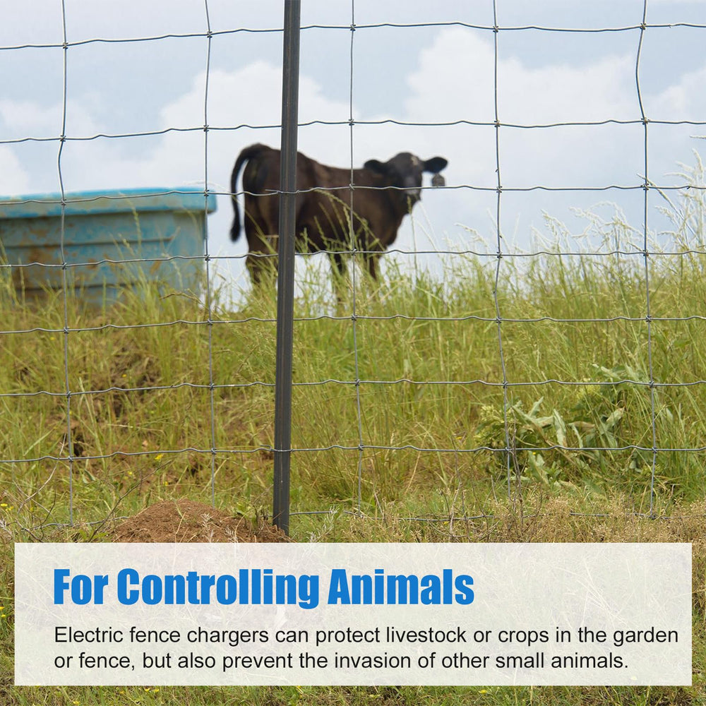 URYKEC mounted on fence post in field demonstrating quick installation benefit
