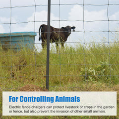 URYKEC mounted on fence post in field demonstrating quick installation benefit