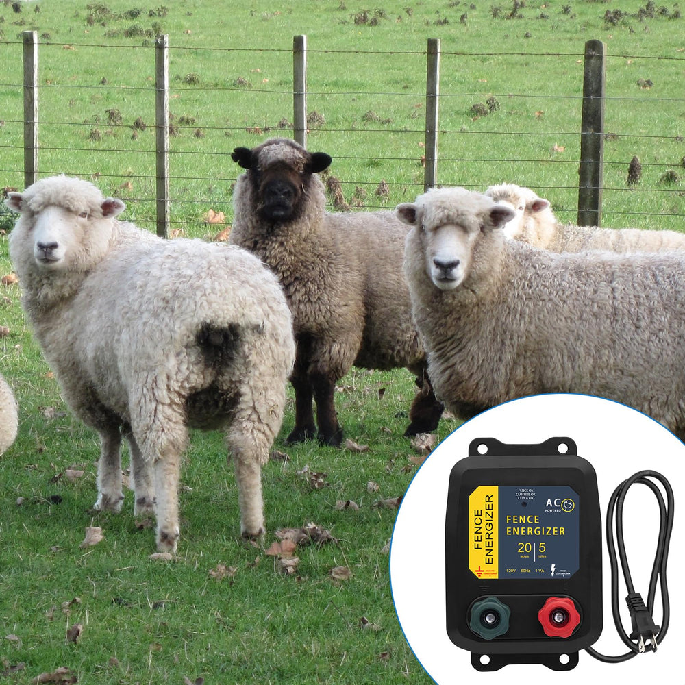 URYKEC in farm setting deterring wildlife and protecting poultry and garden spaces