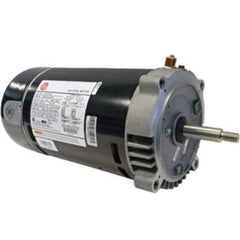 US Motors front C-flange showing mount holes and compatibility benefits