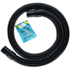 U.S. Pool Supply front view of 6-foot 1.5" hose showing durable construction and fit