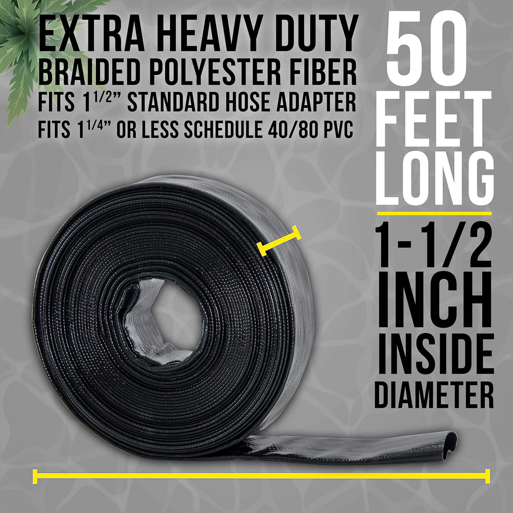 U.S. Pool Supply warm hose end with metal clamp fitted, for secure leak-free connections