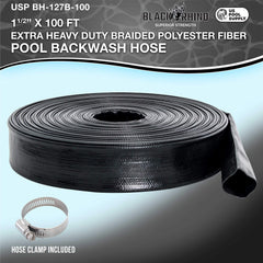 U.S. Pool Supply close-up of 1.2mm wall thickness offering burst resistance