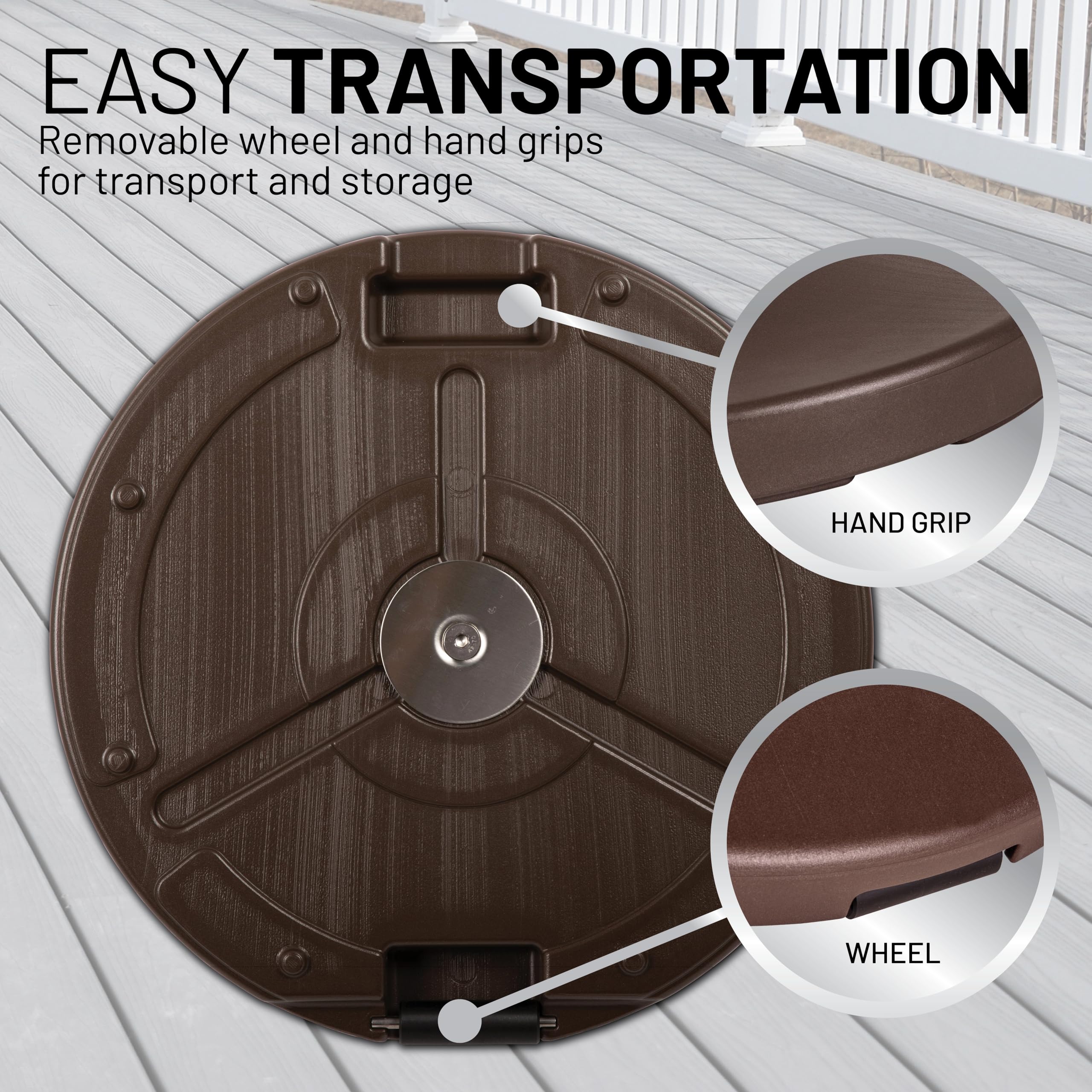 US Weight grouped color options black bronze grey and white for matching decor