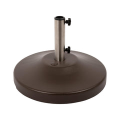 US Weight front view of full umbrella base showing low-profile stability