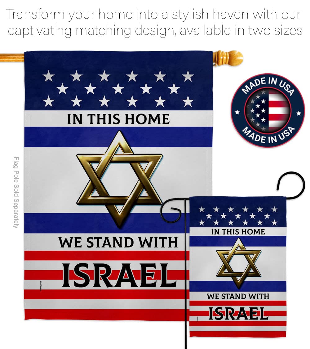 USA Decoration flag displayed in garden highlighting outdoor visibility and charm