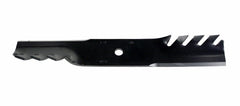 USA Mower Blades close-up of sharpened edge demonstrating precise mulching performance