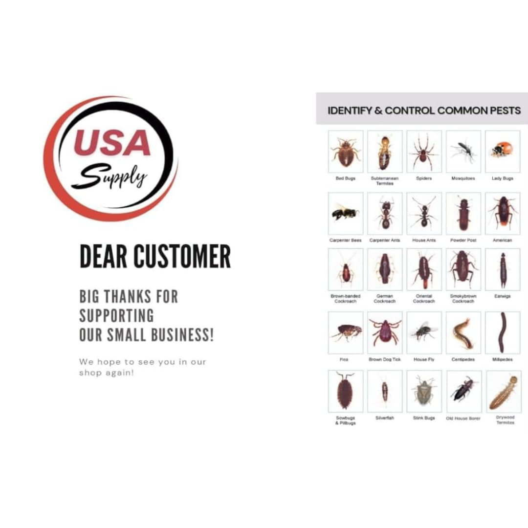 USA Supply gloves and Pest ID card with Advance 375A for safe application