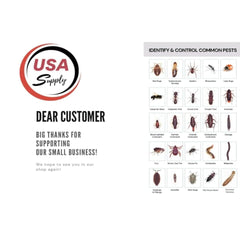 USA Supply gloves and Pest ID card with Advance 375A for safe application