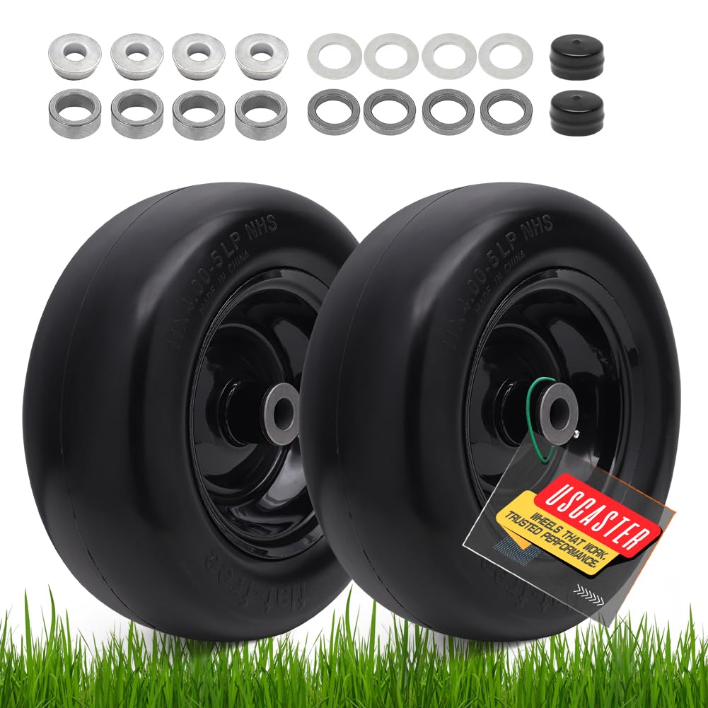 USCaster front assembled wheel showing ready-to-install convenience