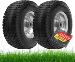 USCaster front view of assembled wheel showing ready-to-install convenience