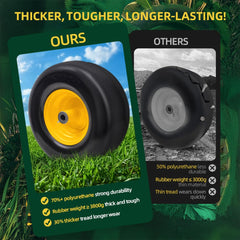 uscaster hub with included bushings showing adaptable axle fitment options