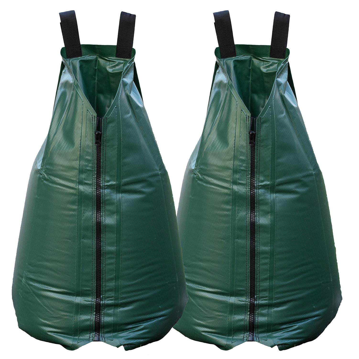 USHIGHLIGHT 25 gallon watering bag front view shows large capacity and easy fill benefit