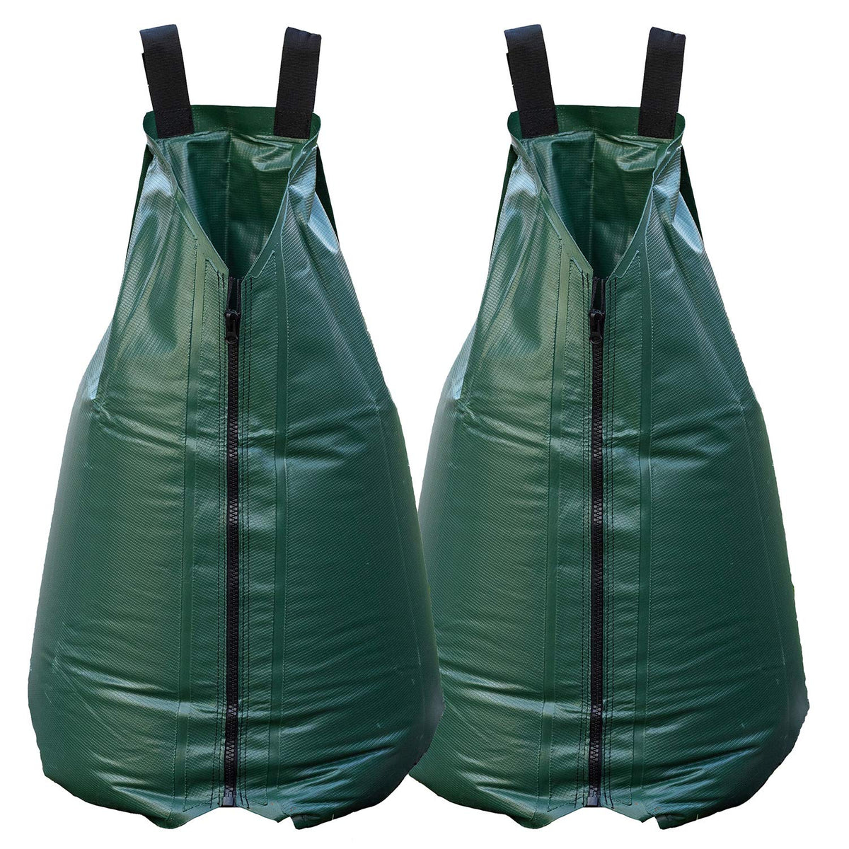 USHIGHLIGHT 25 gallon watering bag front view shows large capacity and easy fill benefit