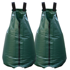 USHIGHLIGHT 25 gallon watering bag front view shows large capacity and easy fill benefit