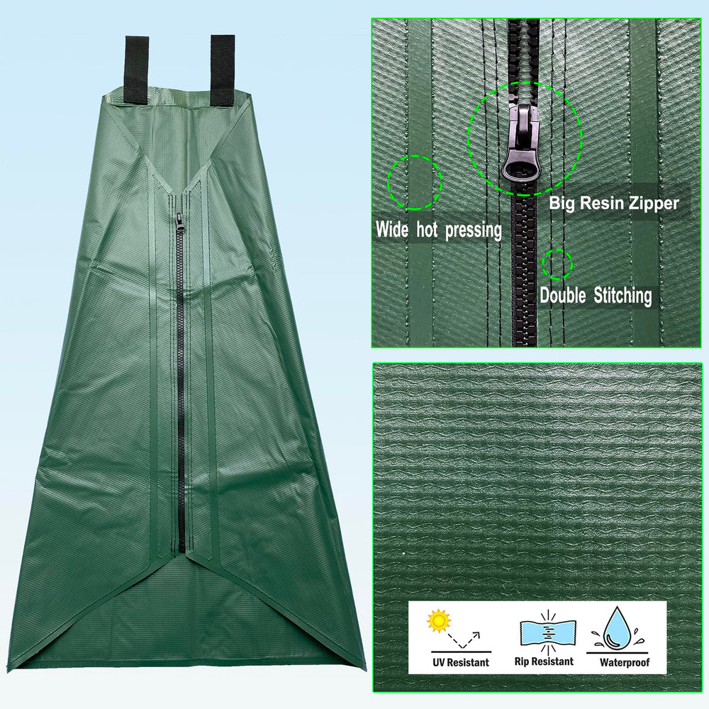 USHIGHLIGHT close-up of drip holes and zipper for reliable slow release