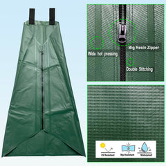 USHIGHLIGHT close-up of drip holes and zipper for reliable slow release