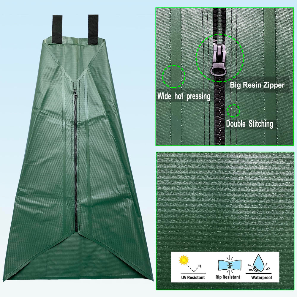 USHIGHLIGHT reinforced zipper and seam close-up showing leak-proof durability and long-term use