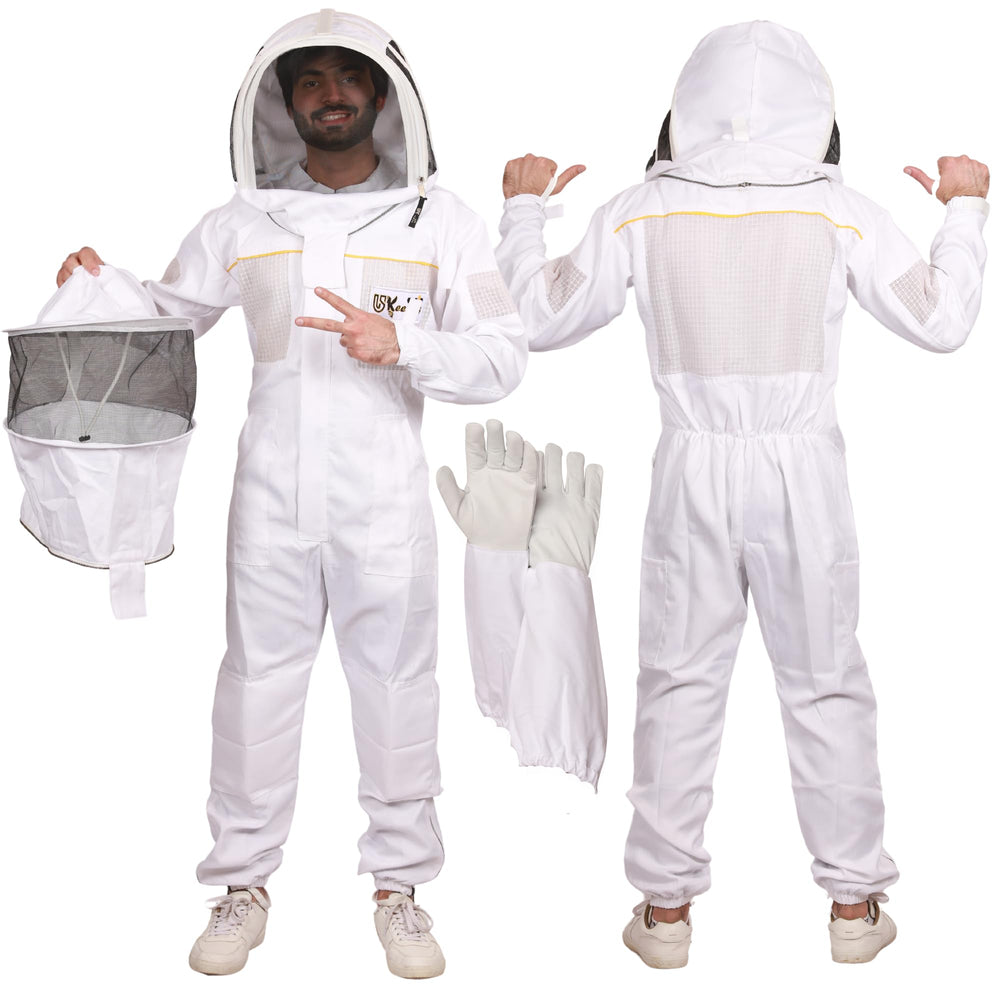 USKEEPERS full suit front view showing full coverage and breathable design