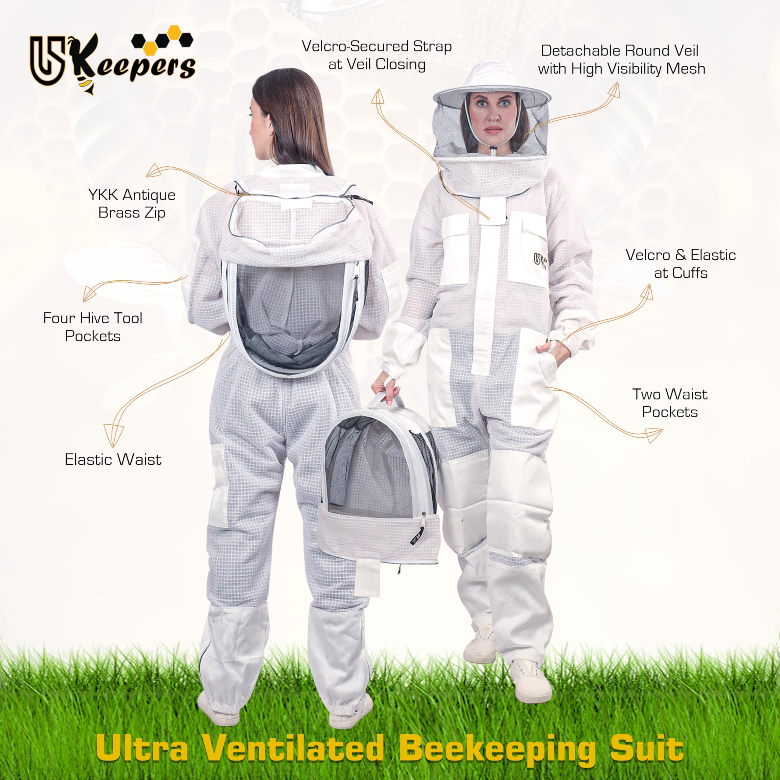 USKEEPERS goatskin gloves with long cuffs protecting hands and forearms