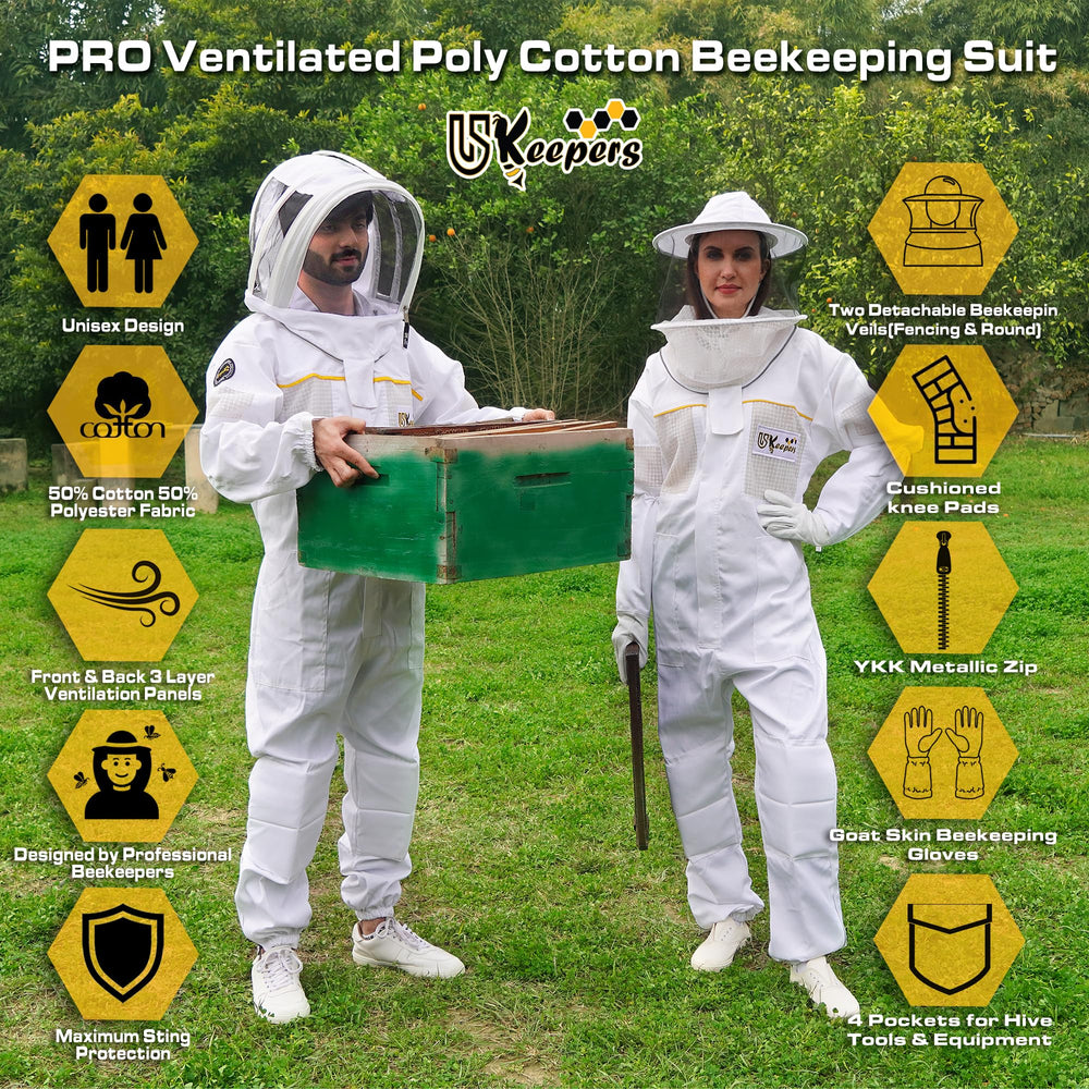USKEEPERS round veil showing 360° mesh for clear vision and airflow