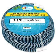 U.S. Pool Supply front view showing hose packaging and professional build benefit