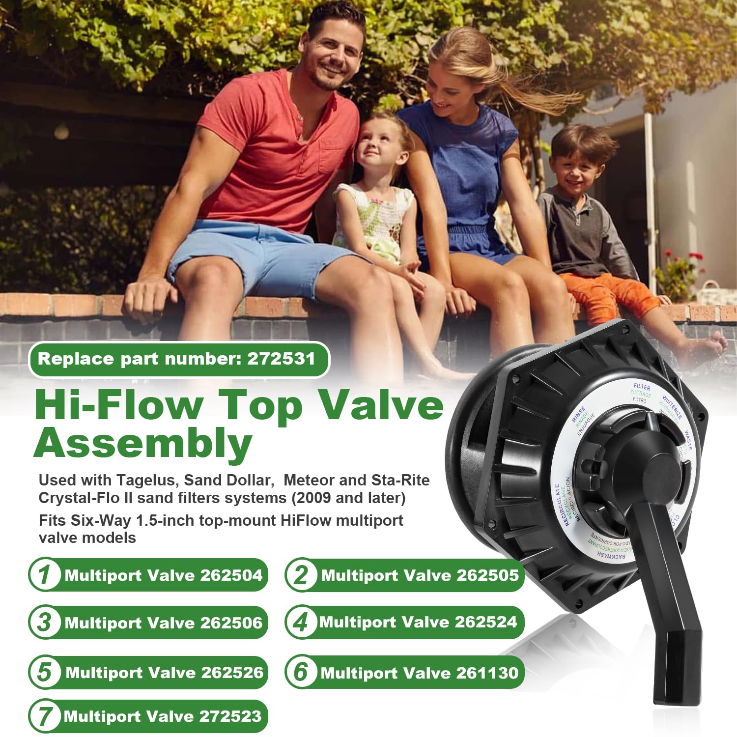 Ussuray valve handle close-up highlighting ergonomic control and durable finish