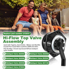 Ussuray valve handle close-up highlighting ergonomic control and durable finish