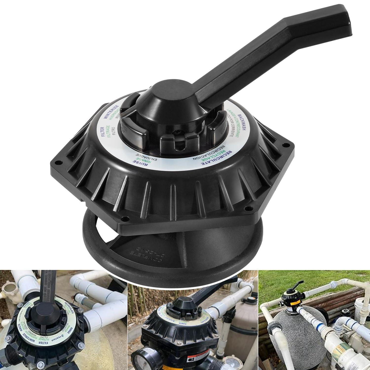 Ussuray 272531 front view showing full six-way top valve, clear replacement benefit