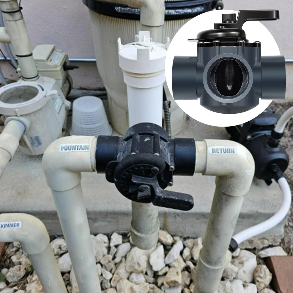 Ussuray valve connection slip fit on pipe demonstrating secure, leak-minimizing joint