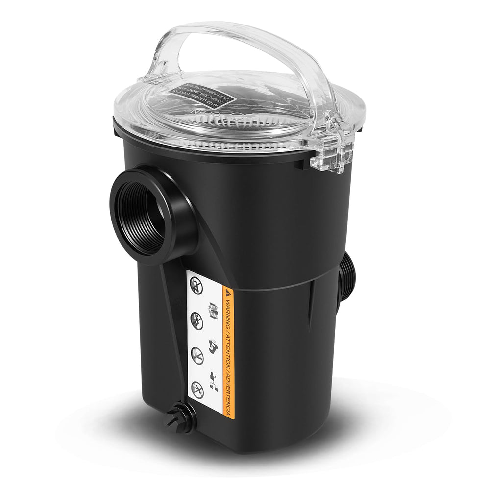 Ussuray front view of strainer housing showing clean fit and strong build
