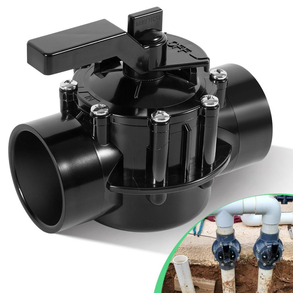 Ussuray valve front view showing ports and robust construction benefiting installers
