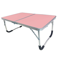UTDFBWQ portable folding table front view showing compact stability