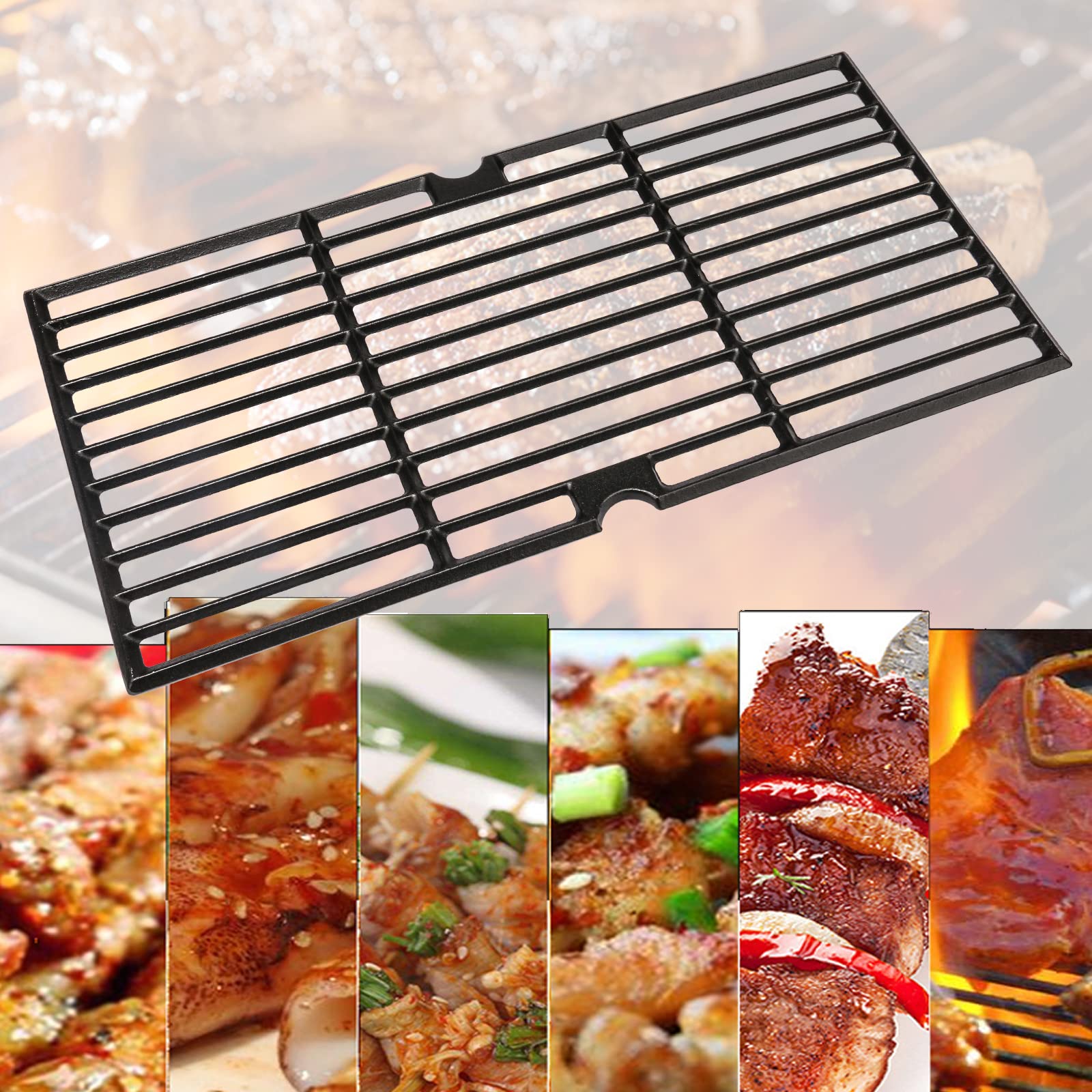 Utheer grates in a backyard barbecue scene producing sear marks and professional presentation