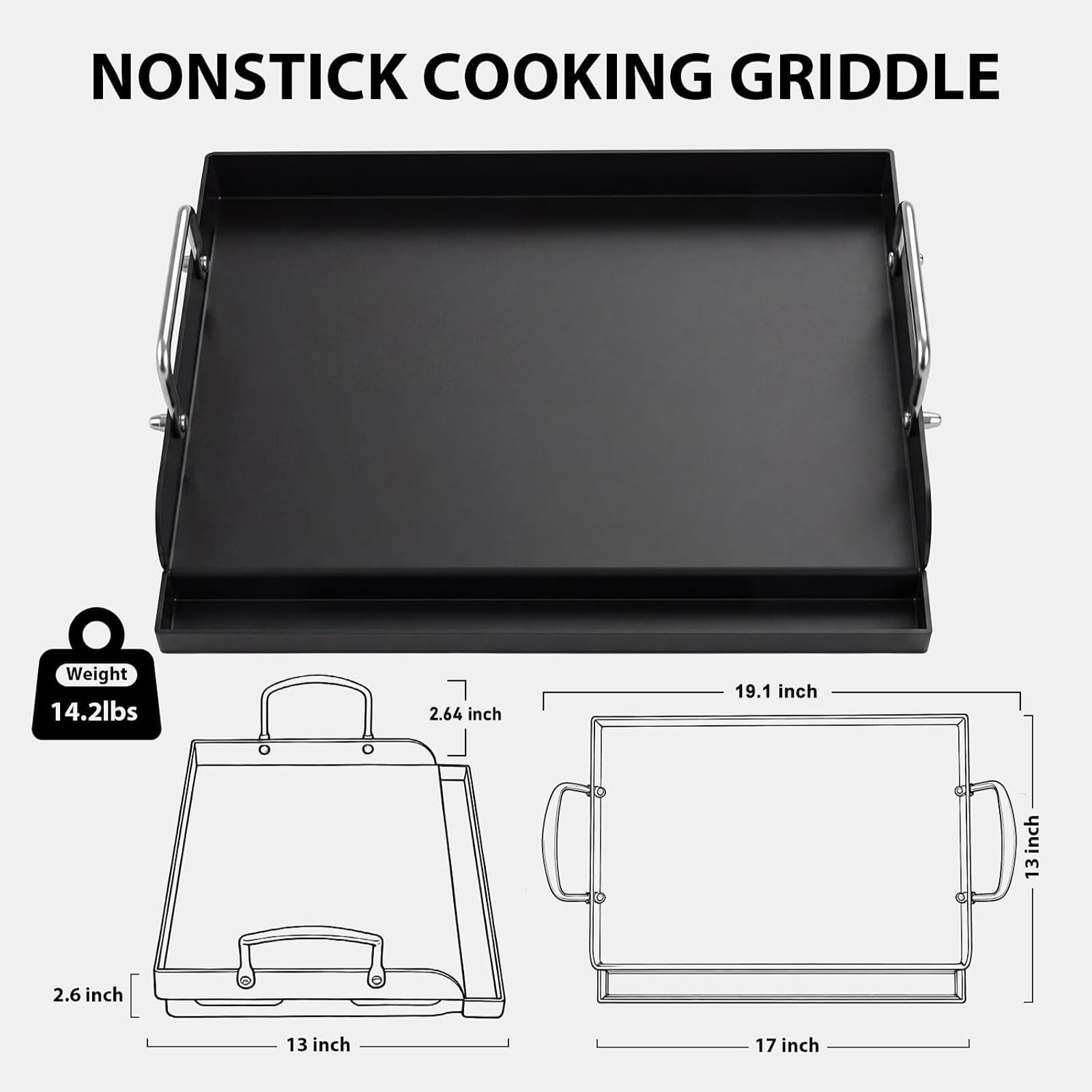 Utheer ceramic surface close-up highlighting smooth nonstick benefit