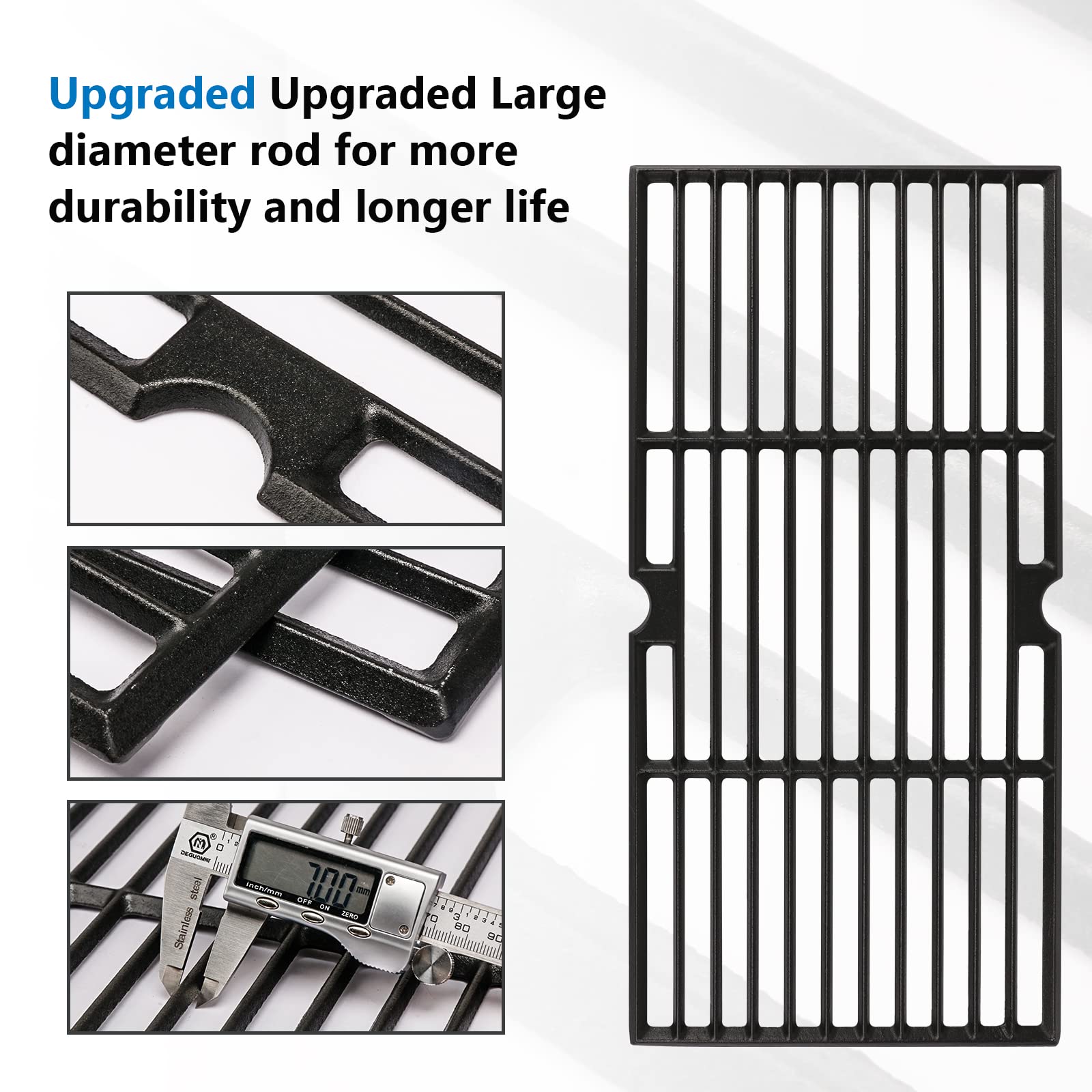 Utheer cleaned and lightly seasoned grates stored dry to prevent rust and prolong life