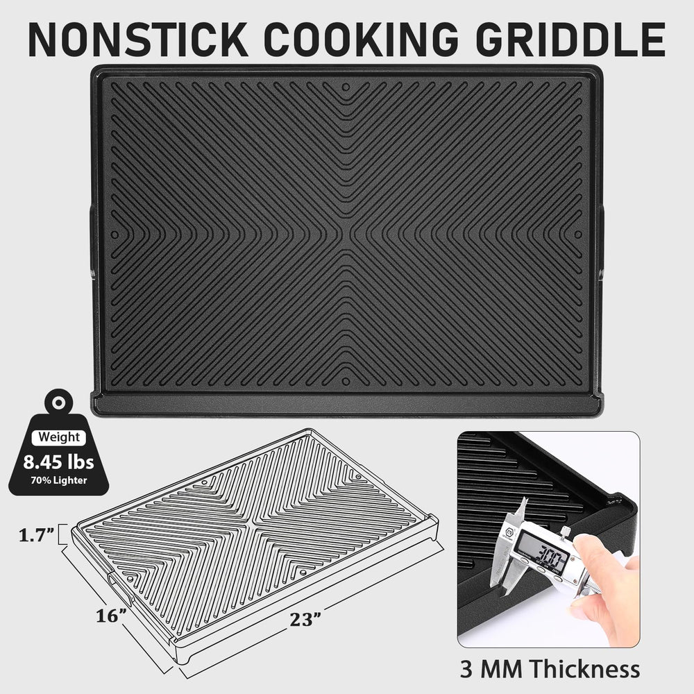 Utheer close-up of ceramic nonstick surface highlighting easy-release benefit