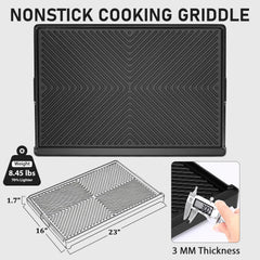 Utheer close-up of ceramic nonstick surface highlighting easy-release benefit