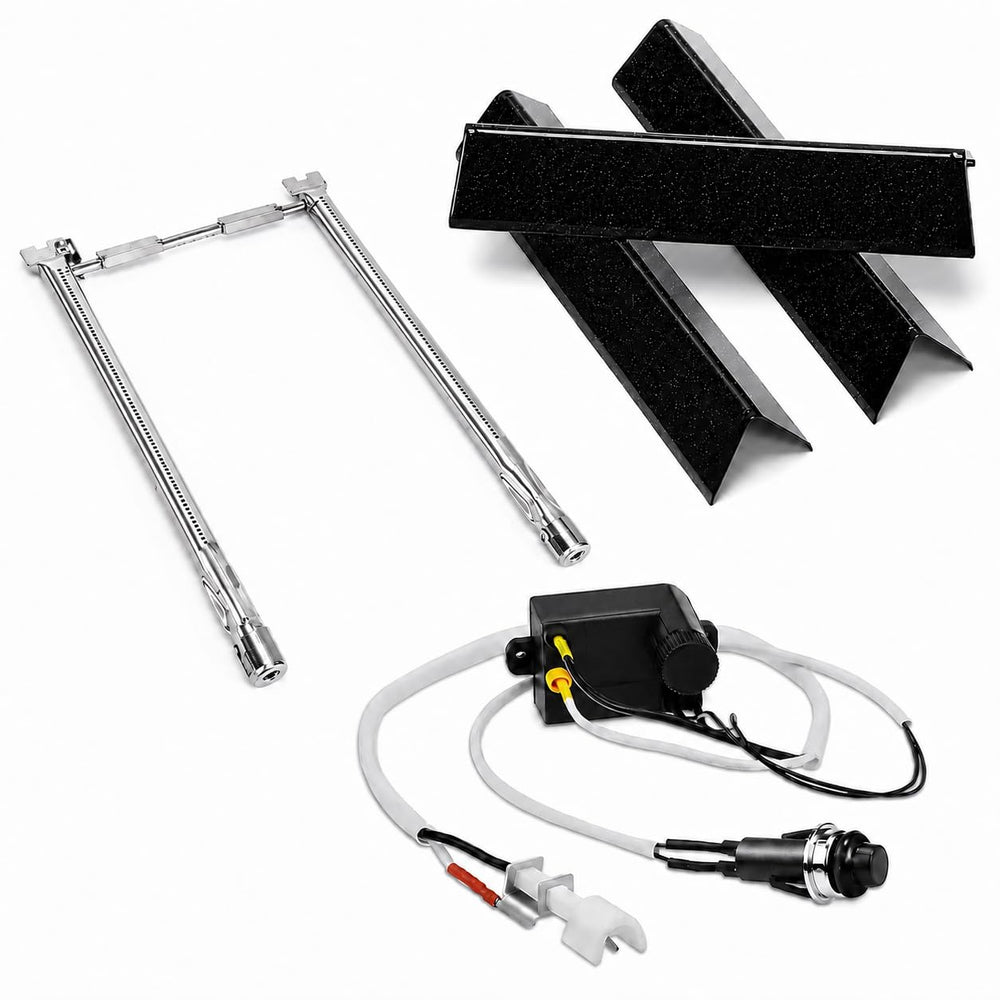 Utheer front-control kit packaging showing all included parts and easy replacement benefit