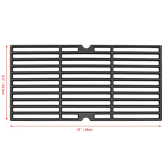 Utheer grates installed on Charbroil grill demonstrating direct-fit compatibility benefit
